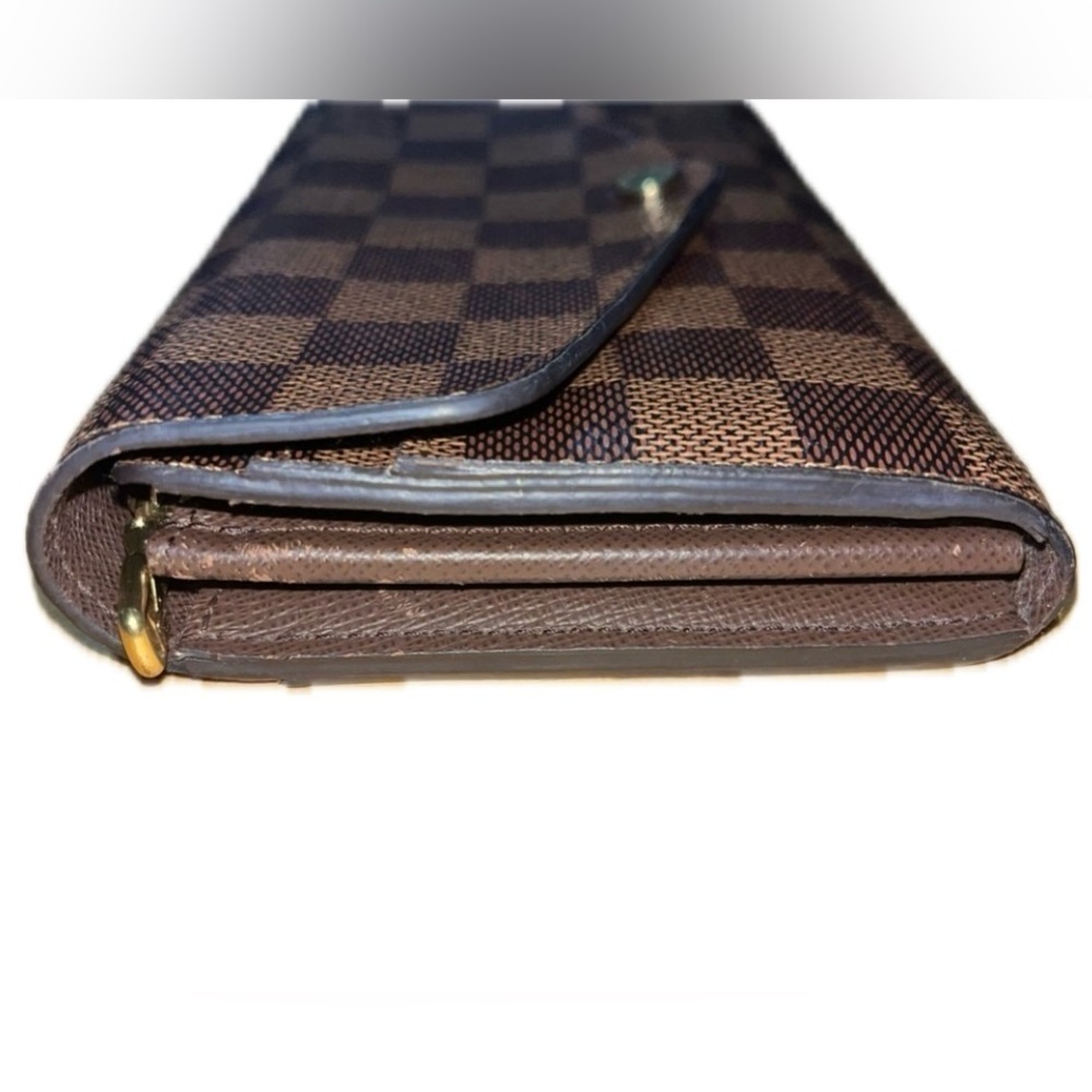 Louis Vuitton Envelope Wallet Long Portefeiulle Sarah Brown Damier - Picture 3 of 14
